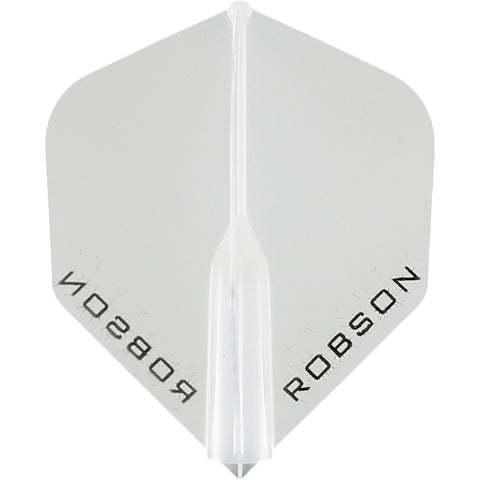 ROBSON PLUS DART FLIGHTS - STANDARD CLEAR
