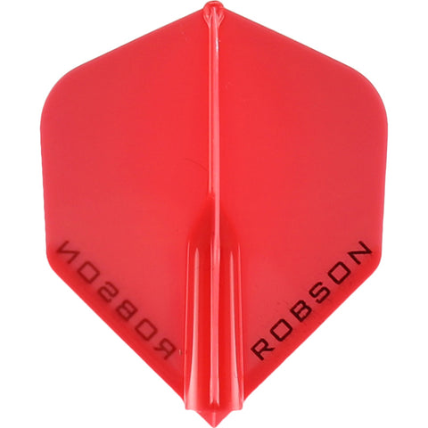 ROBSON PLUS DART FLIGHTS - STANDARD RED