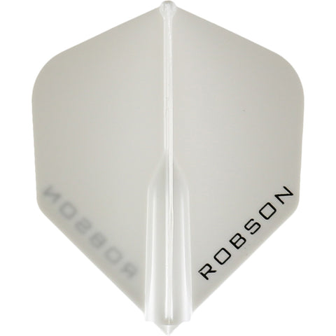 ROBSON PLUS DART FLIGHTS - STANDARD WHITE