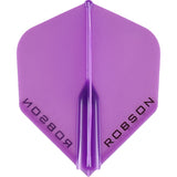 ROBSON PLUS DART FLIGHTS - STANDARD PURPLE