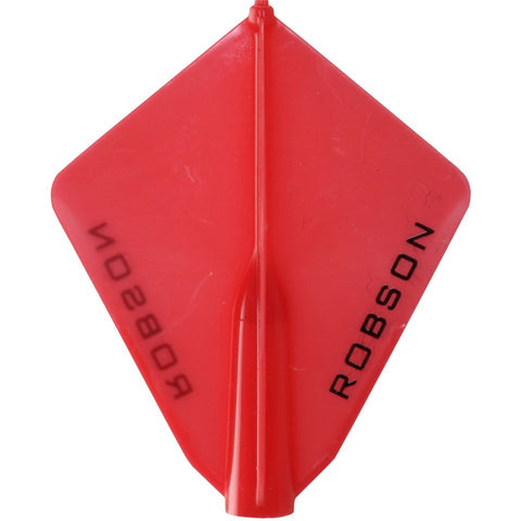 ROBSON PLUS DART FLIGHTS - ASTRA RED