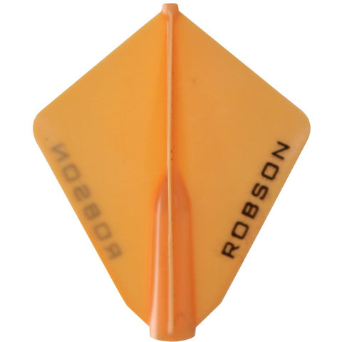 ROBSON PLUS DART FLIGHTS - ASTRA ORANGE