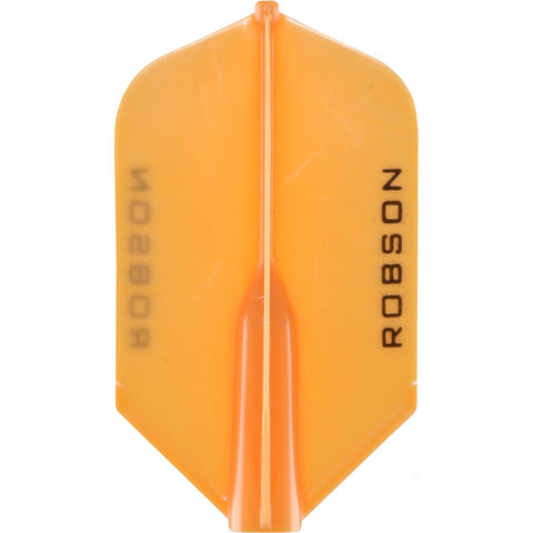ROBSON PLUS DART FLIGHTS - SLIM ORANGE