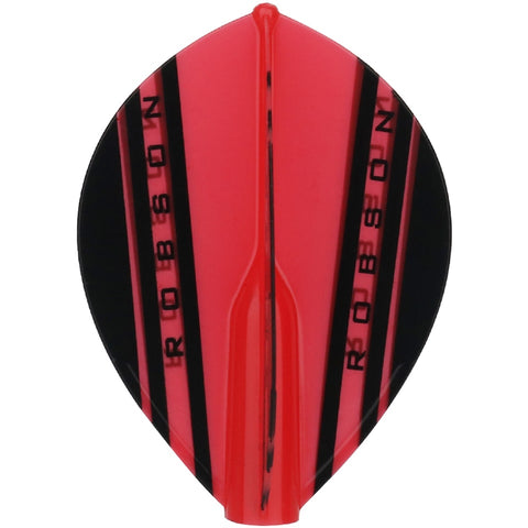 ROBSON PLUS V DART FLIGHTS - PEAR/TEARDROP