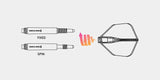Target 8 Flight Dart Shafts