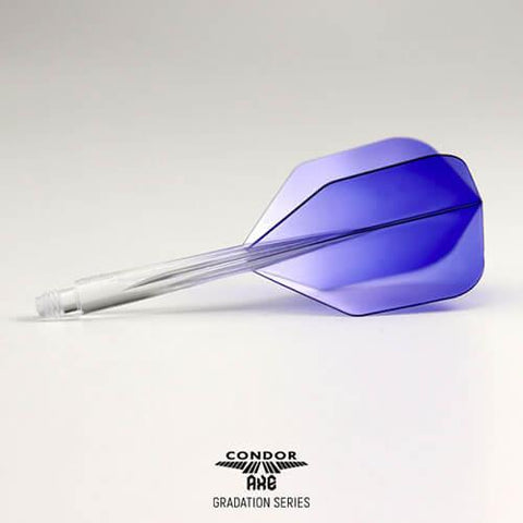 Condor Gradation Axe Flight System - Shape Blue