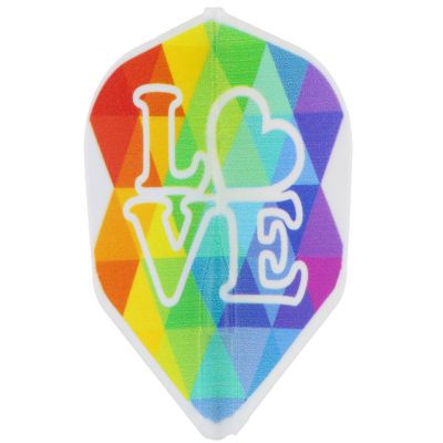 L-STYLE EZ LOVE DART FLIGHTS - L3 SHAPE