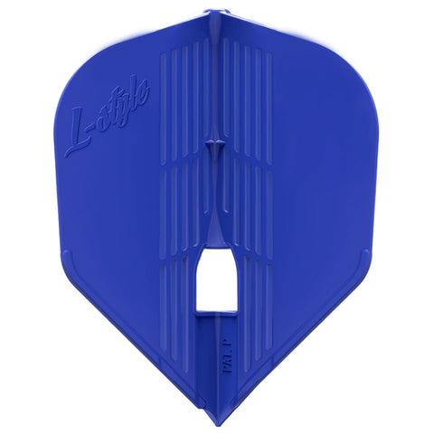 L-STYLE PRO KAMI DART FLIGHTS - L3 / SHAPE DARK BLUE
