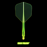 Condor Neon Axe Flight System - Shape Yellow