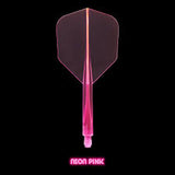 Condor Neon Axe Flight System - Shape Pink