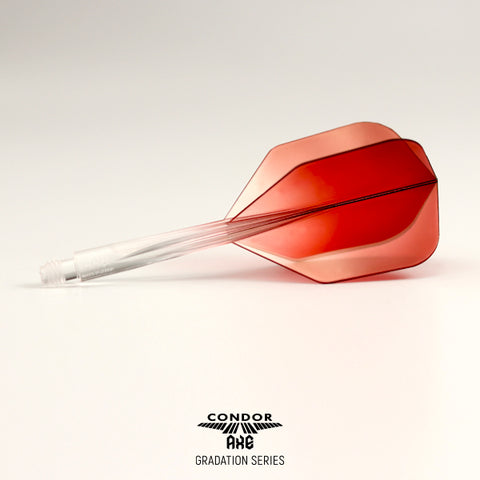 Condor Gradation Axe Flight System - Shape Red