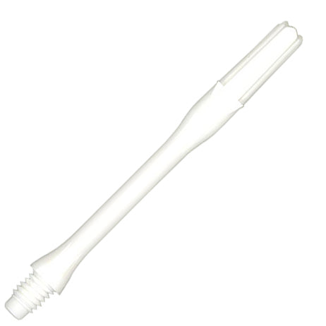 L-STYLE L-SHAFT LOCKED SLIM DART SHAFTS - MEDIUM#2 WHITE