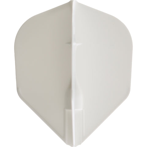 L-STYLE EZ DART FLIGHTS - L3 / SHAPE WHITE