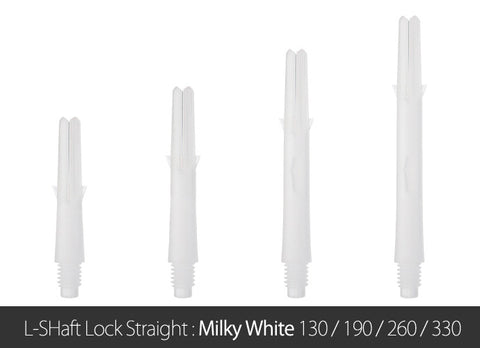 L-Shaft Locked Straight White 130
