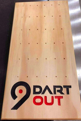 9DartOut Wooden Dart Display