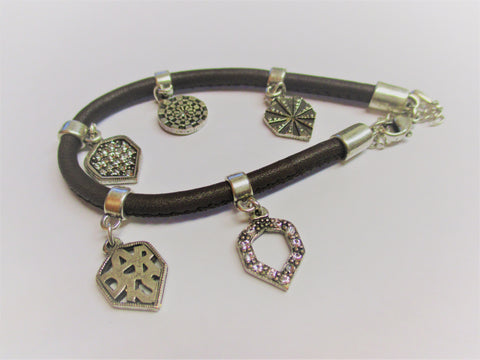 5 Charm Dart Bracelet - 5 Element Style