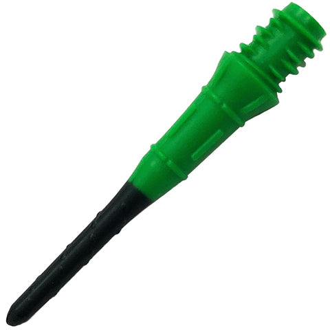 L-STYLE LIPPOINT PREMIUM N9 TWO TONE SOFT TIP POINTS  GREEN & BLACK