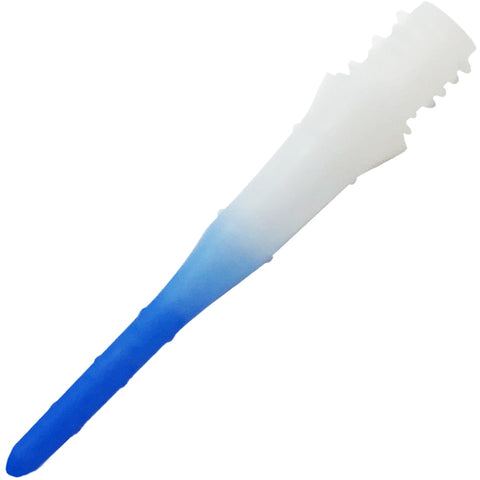 L-STYLE LIPPOINT PREMIUM N9 TWO TONE SOFT TIP POINTS  WHITE & BLUE