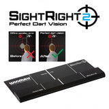 Winmau SightRight 2 - Perfect Dart Vision - Sighting Aid for Perfecting Oche Postion
